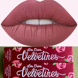 Lime Crime Velvetines Sasha Matte Lipstick Set of Two NEW